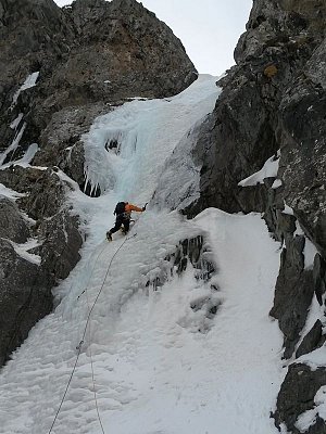 Stage Rhône-Alpes, alpinisme hivernal.