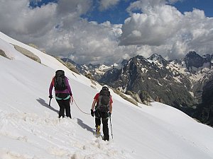 Stage Rhône-Alpes, initiation à l'alpinisme.