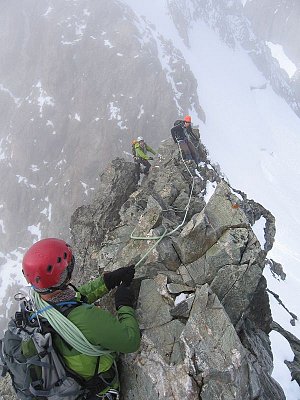 Stage Rhône-Alpes, initiation à l'alpinisme.