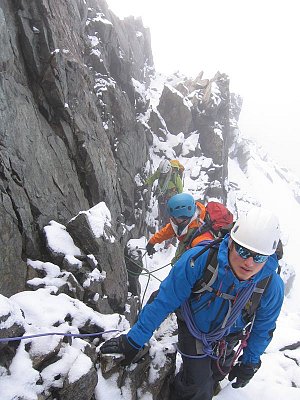 Stage Rhône-Alpes, initiation à l'alpinisme.