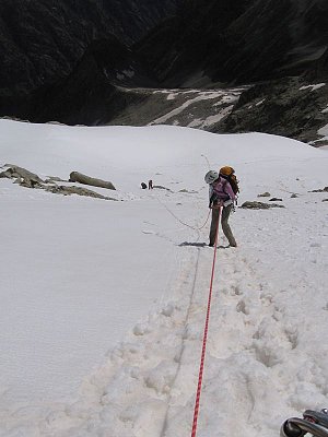 Stage Rhône-Alpes, initiation à l'alpinisme.