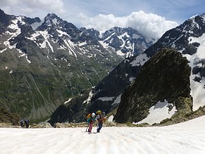 Stage Rhône-Alpes, initiation à l'alpinisme.