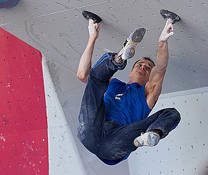 Jérémy Bonder, Champion de France en titre de bloc et médaillé de bronze à Laval.